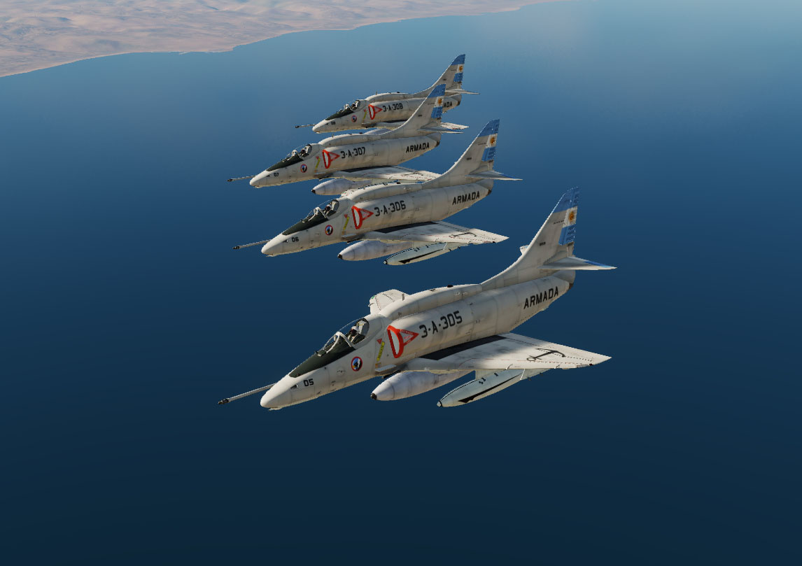 A-4E-C Armada Argentina Pack