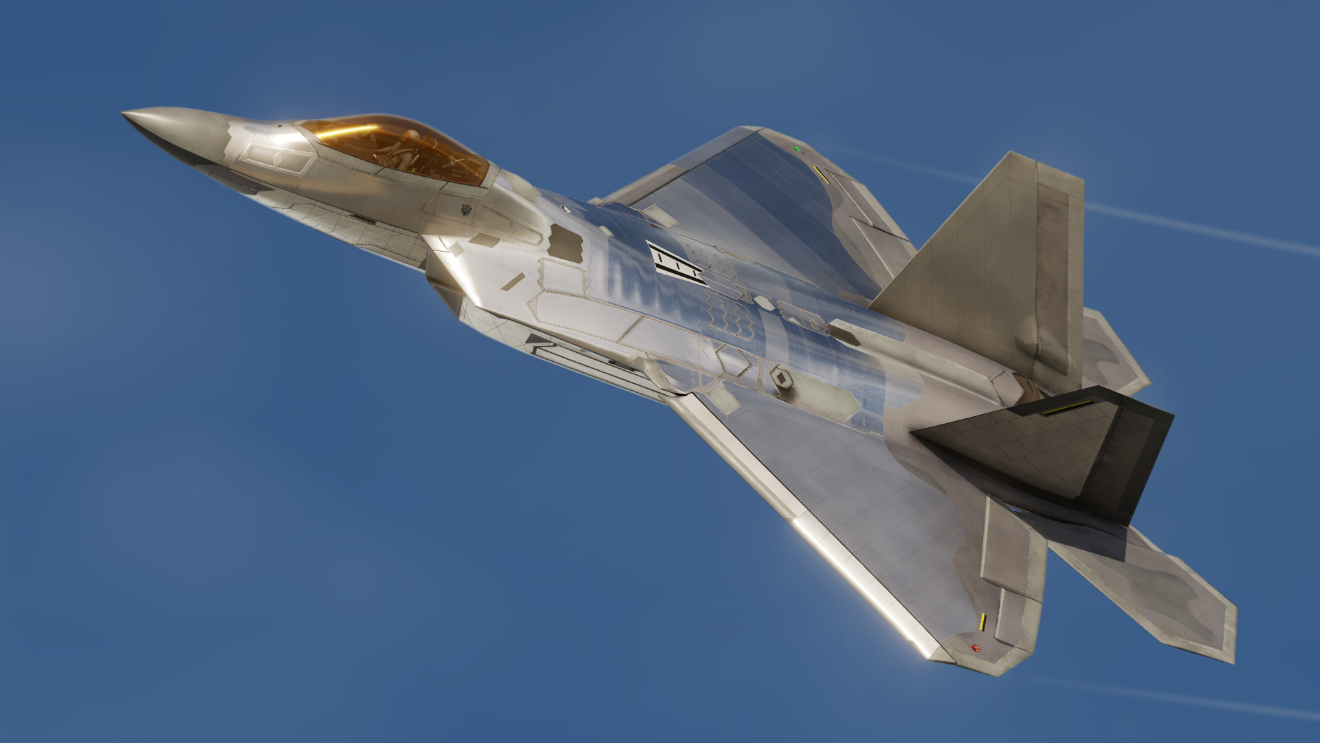 F-22A Raptor 422nd Test and Evaluation Squadron "Mirror/Chrome"