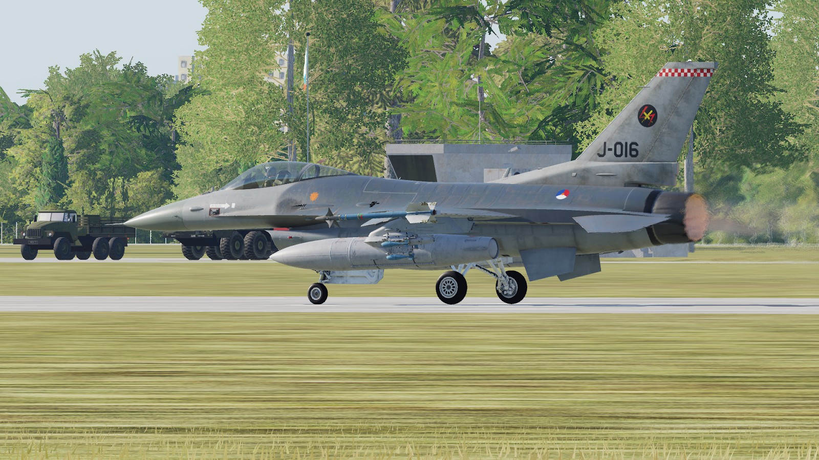 RNLAF F-16 J-016 Skin