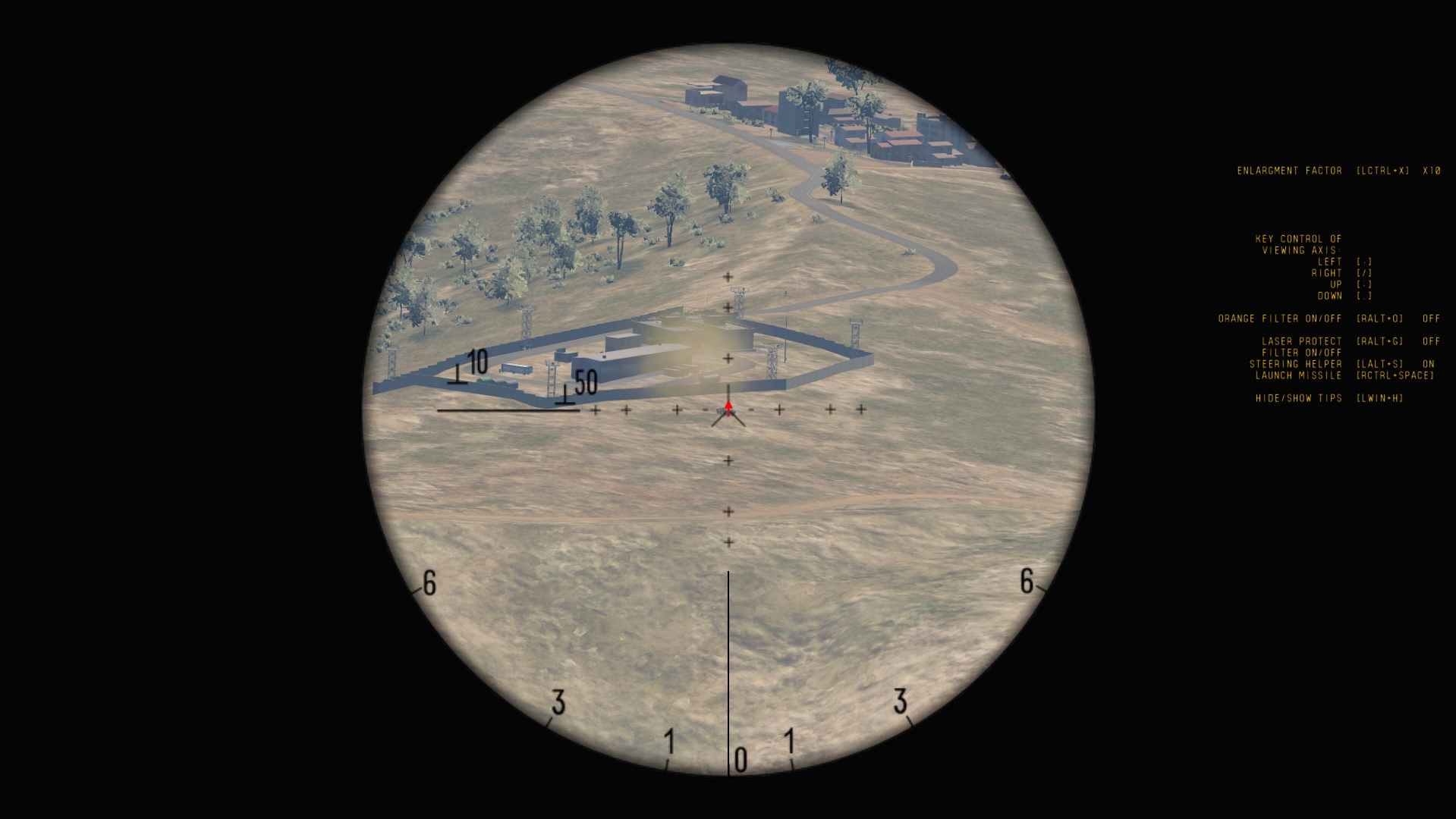 Fix for stretching 9K113 aiming sight on multi-monitor systems (Mi-24P)