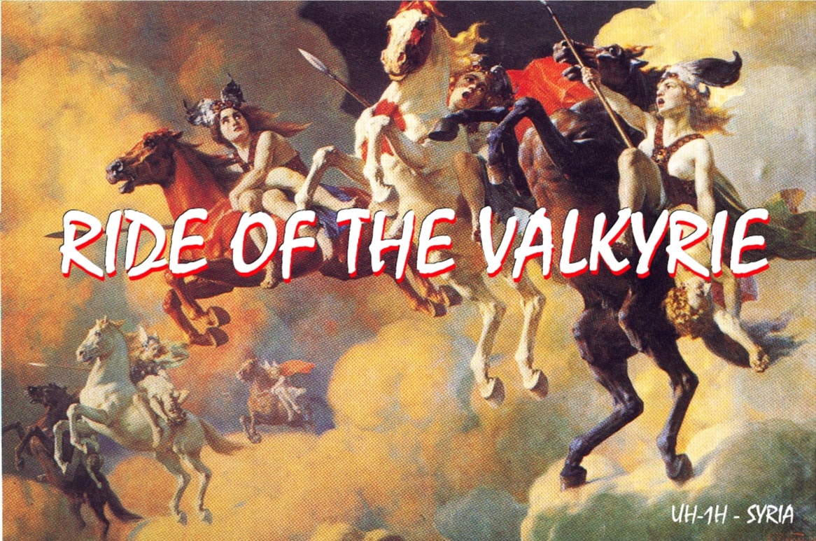 Ride of the Valkyrie - Syria UH-1H