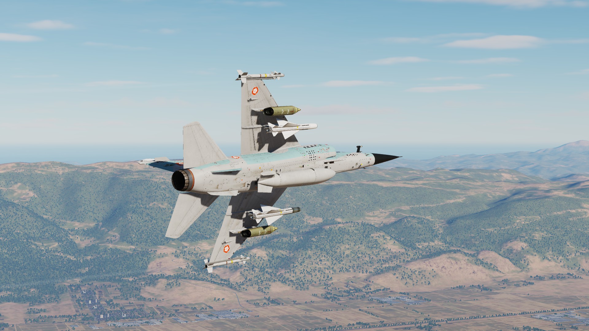 Mirage F1 | Erusean Air Force Blue-Sky Camo