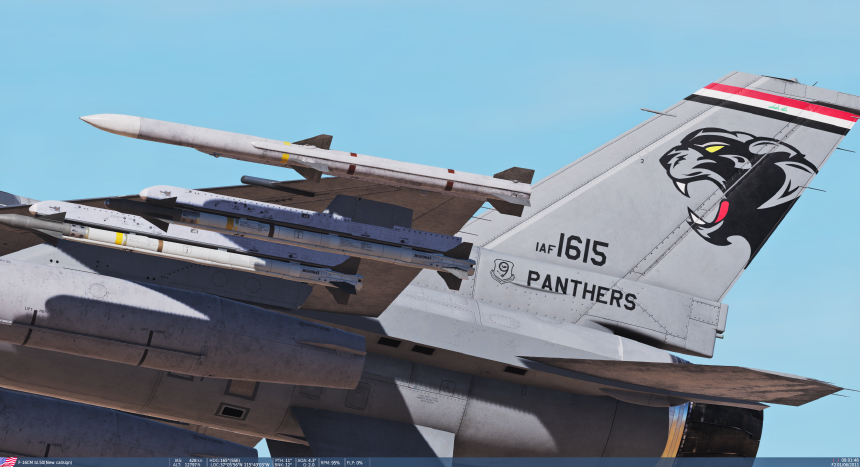 F-16 Engine run, Iraq