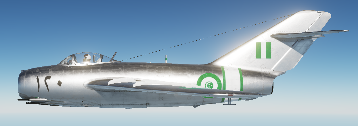 Mig-15bis Egyptian Airforce 1958