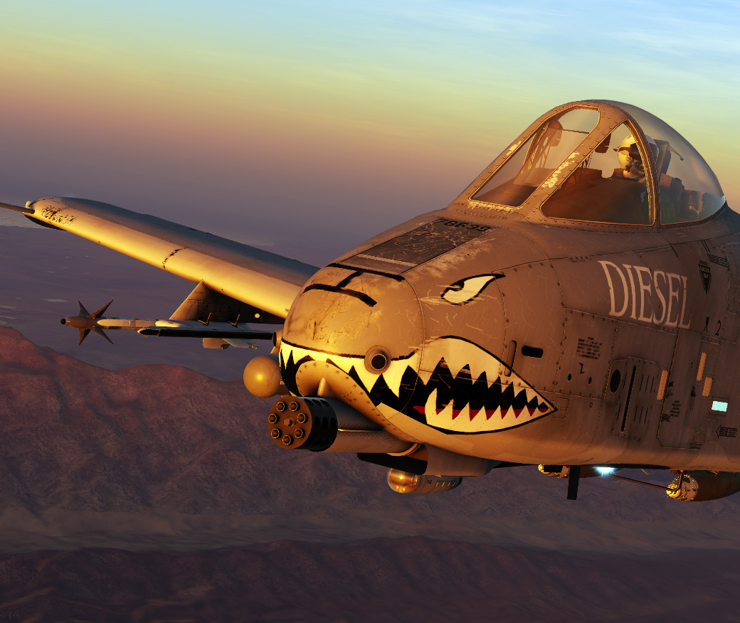 74th 78-0639 "Diesel", Moody AFB, GA (FT)