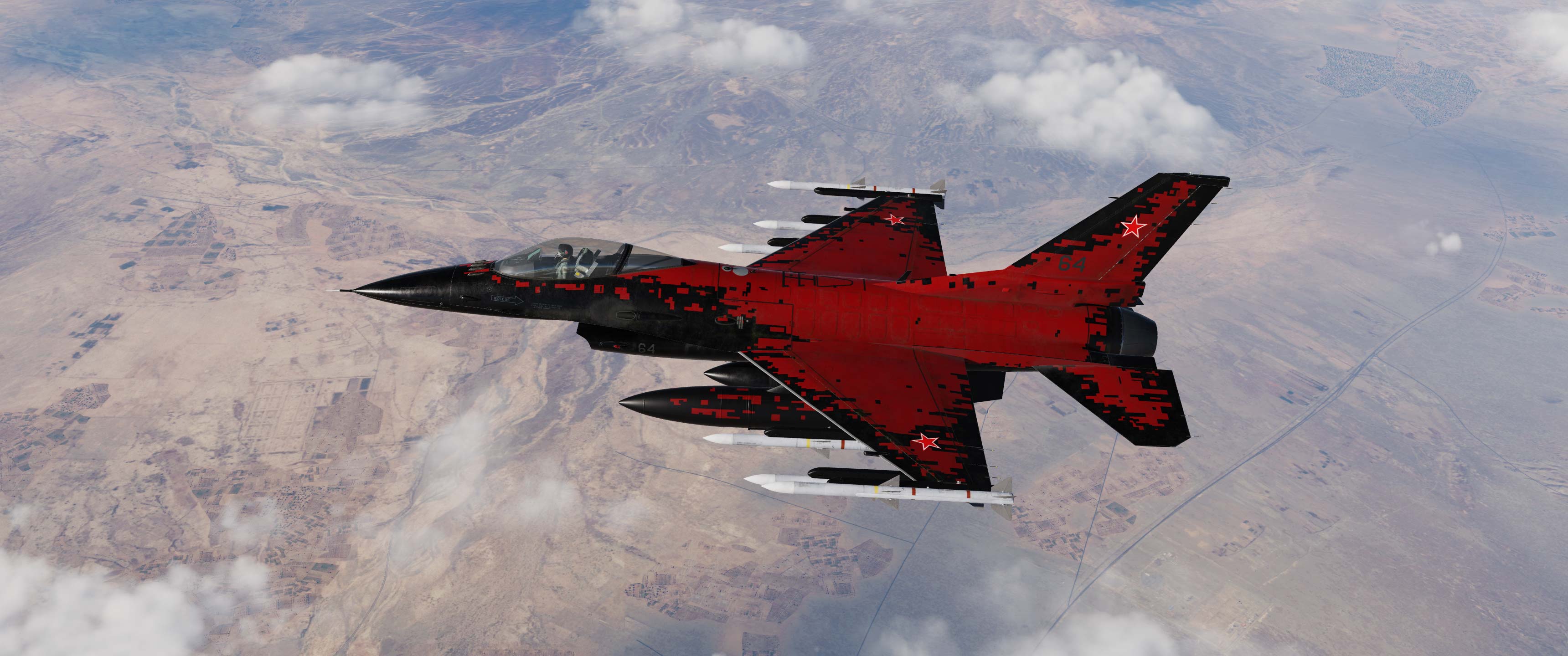F16 Agressor & Red Agressor FELON