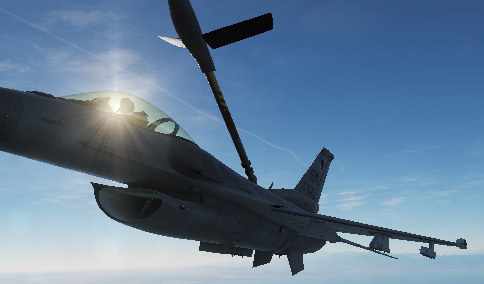 Air REFUEL Practice Mission (Straight + Orbit) Mirage, Hornet, Viper, Eagle, Flanker