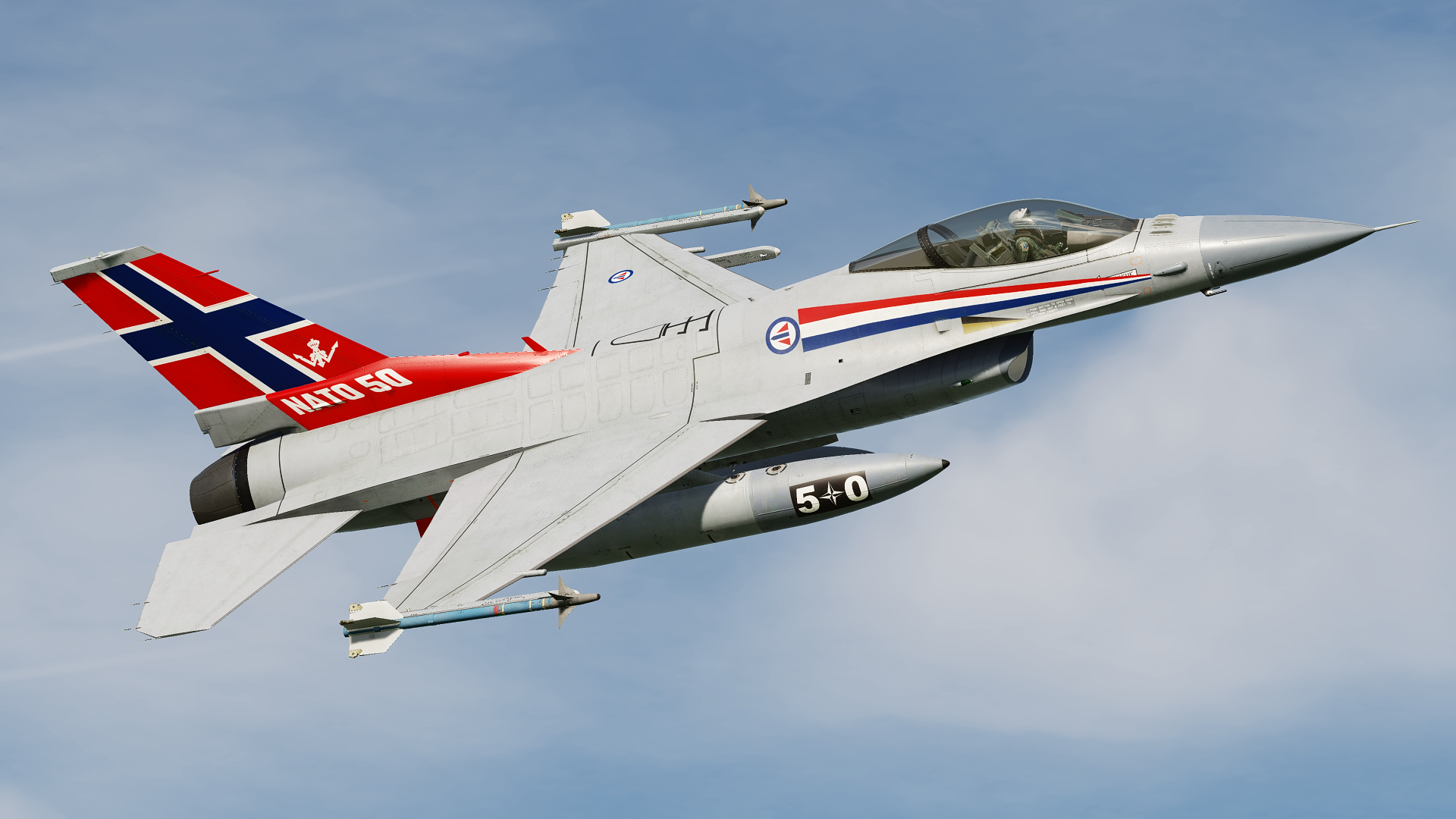 NATO 50th Anniversary - Royal Norwegian Air Force (RNoAF) F-16