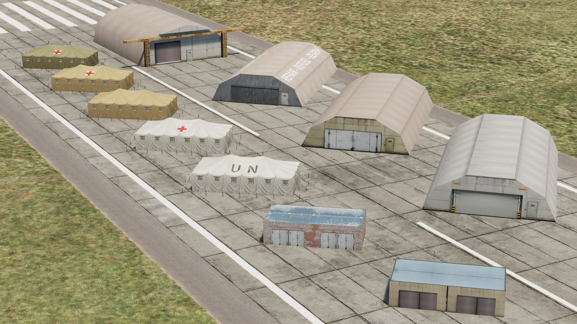 Static Building Livery Pack 1