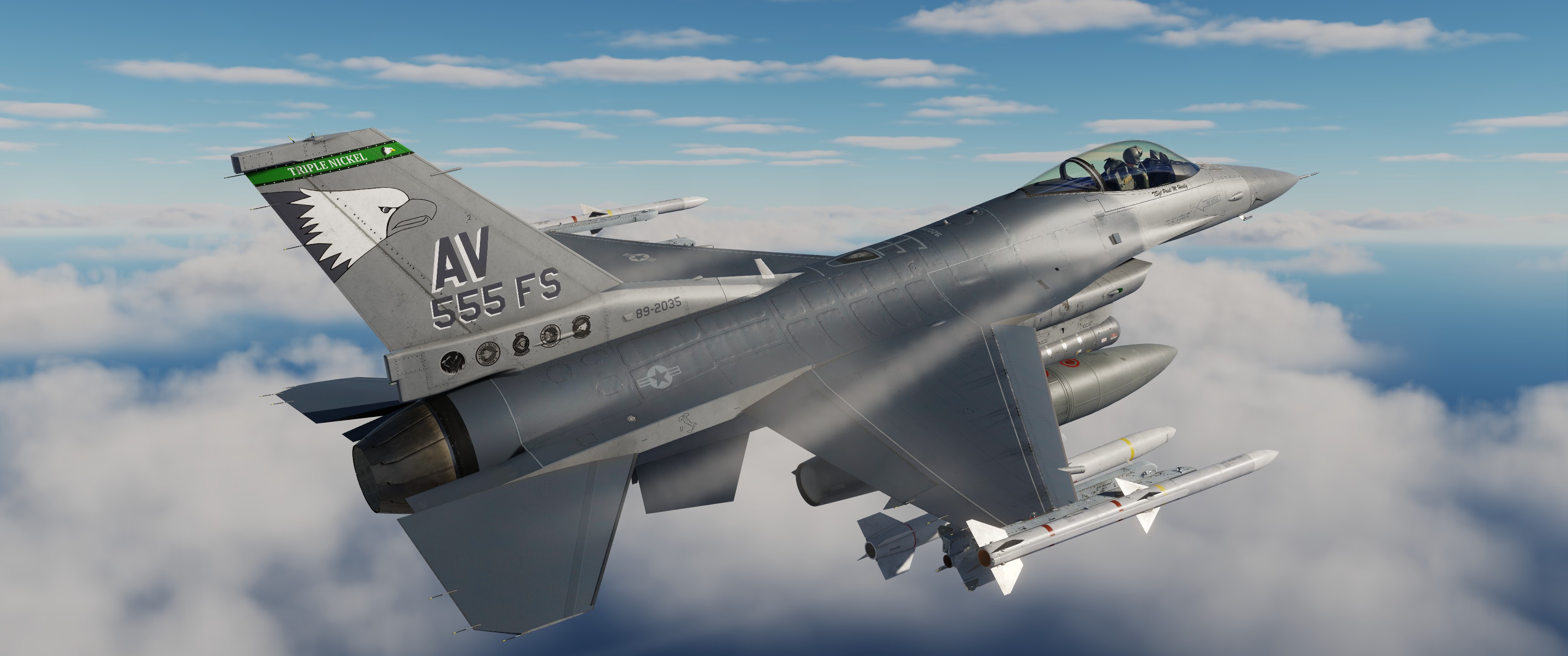 89-2035 F-16C Block 40E 555 FS AV