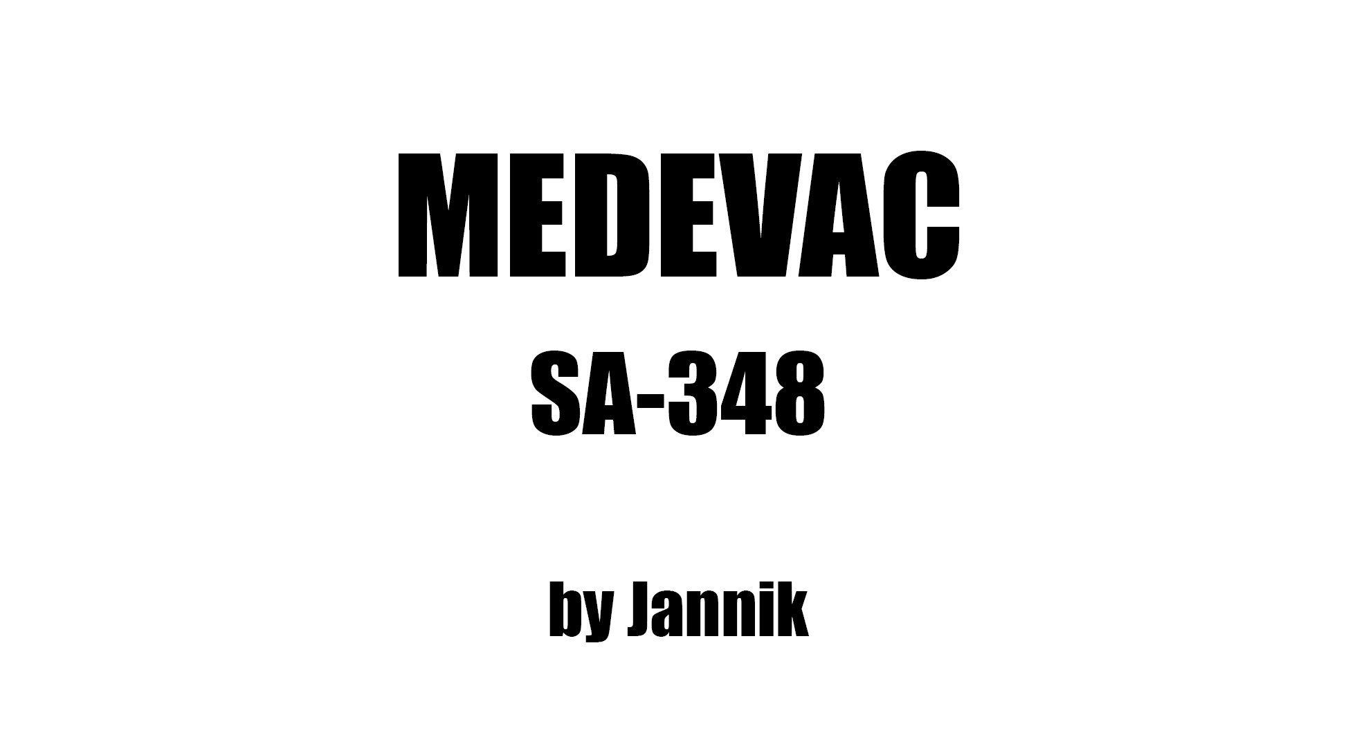 SA-348 MEDEVAC