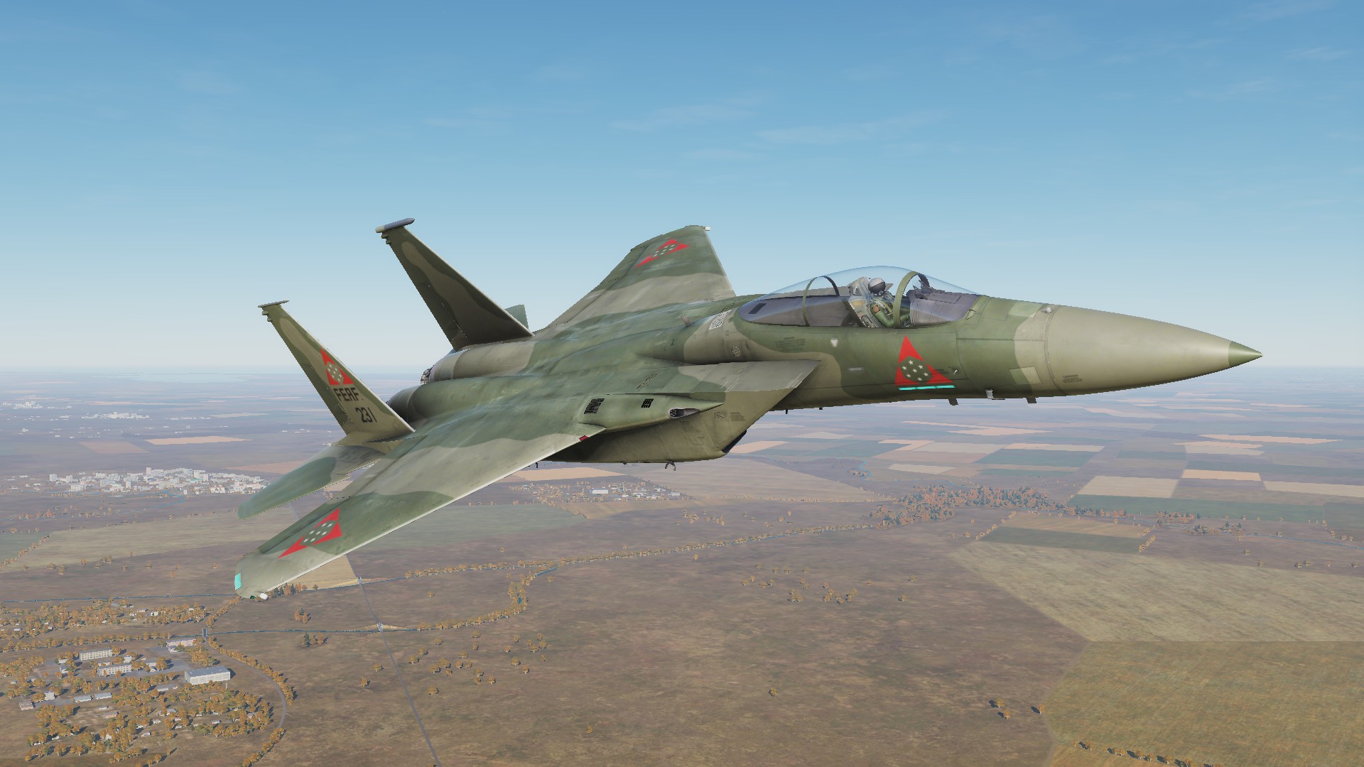 F-15C Federal Erusean Woodland Skin (Ace Combat 4)