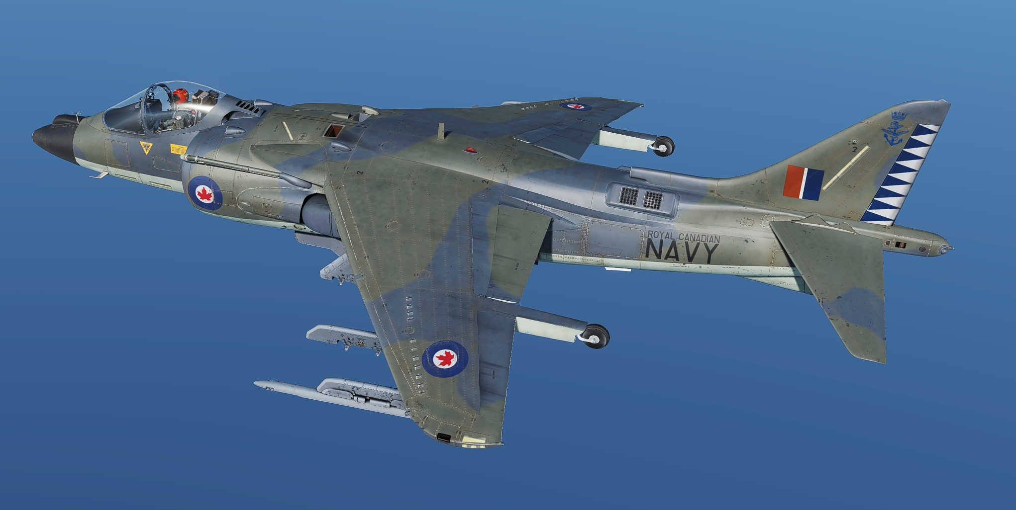 Royal Canadian Navy Harriers #3 (Fictional)
