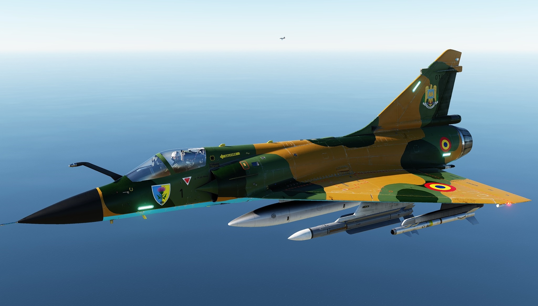 ROAF - M2000C YellowishCamo (Romanian Air Force)
