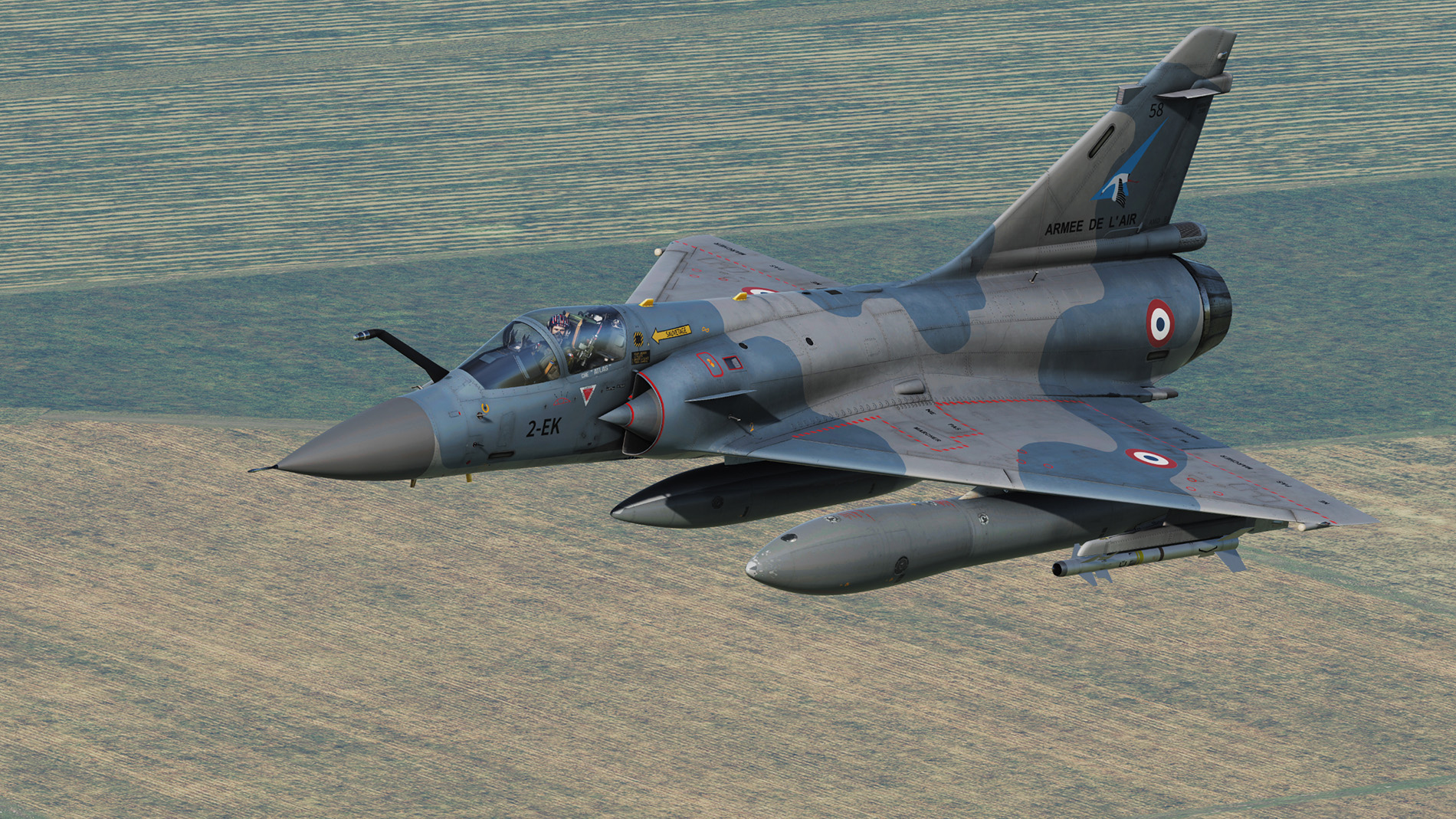 M-2000C BLEU/GRIS ATLAS