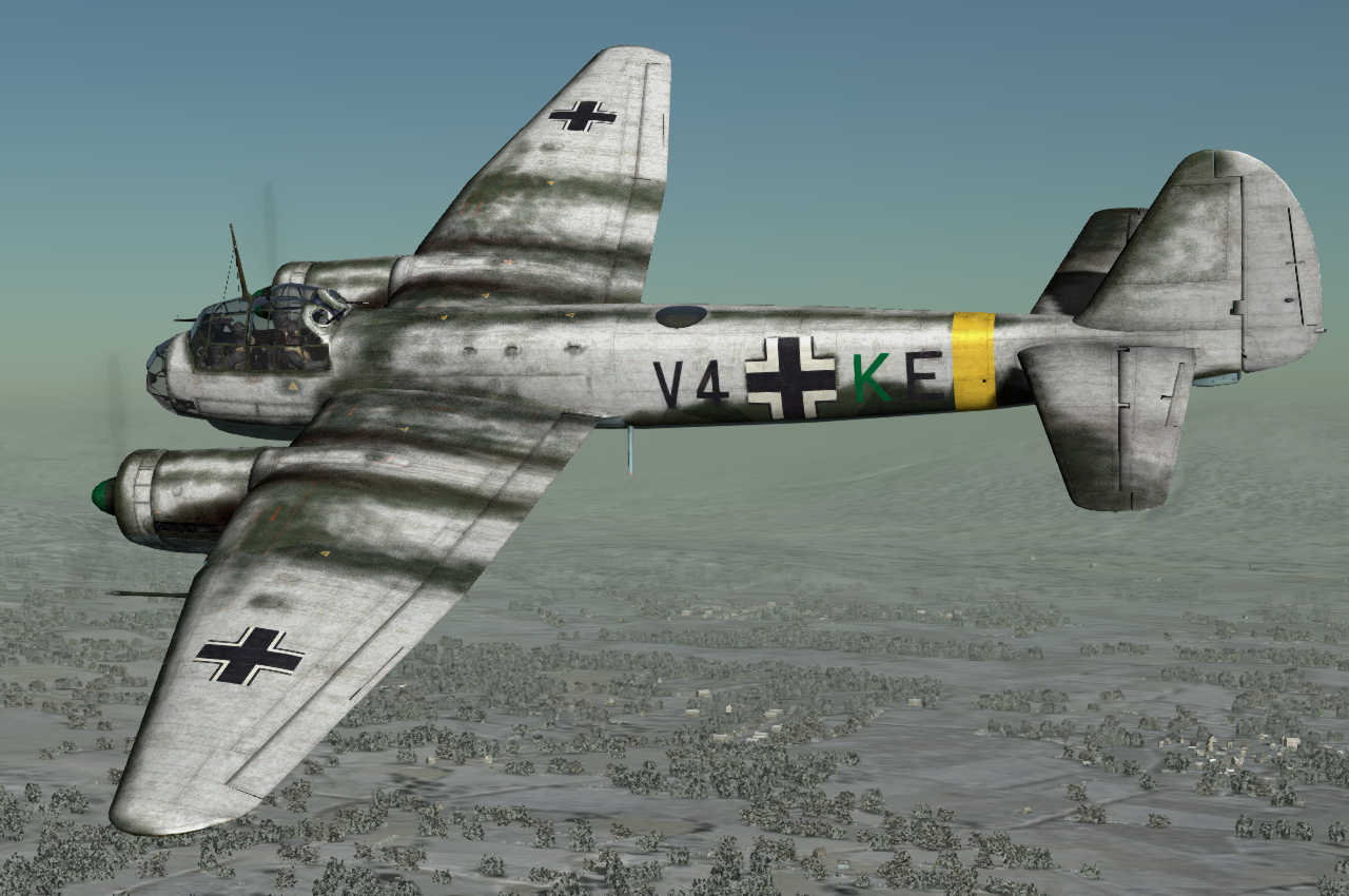 VR performance fix for Ju-88 bomber formations