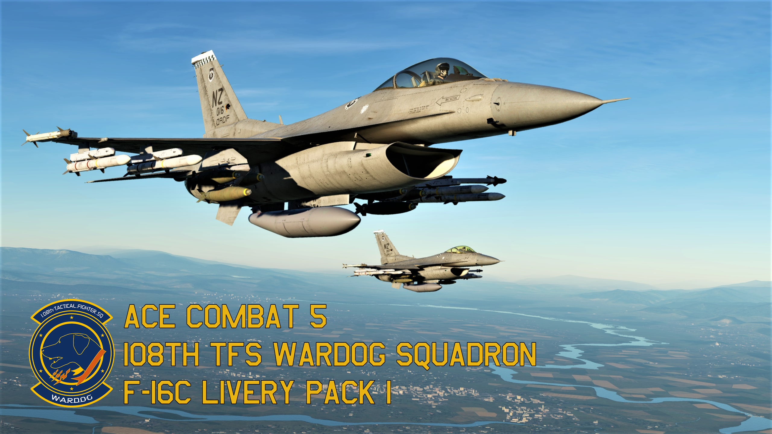 F-16C - Ace Combat 5: Wardog Livery Pack 1 V1.1
