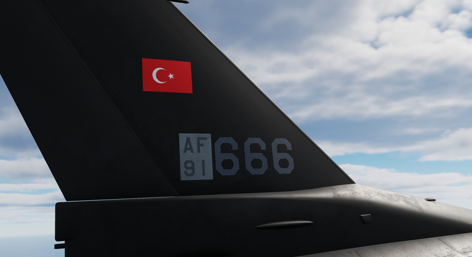 Turkish Karadul F-16C Viper Blackout
