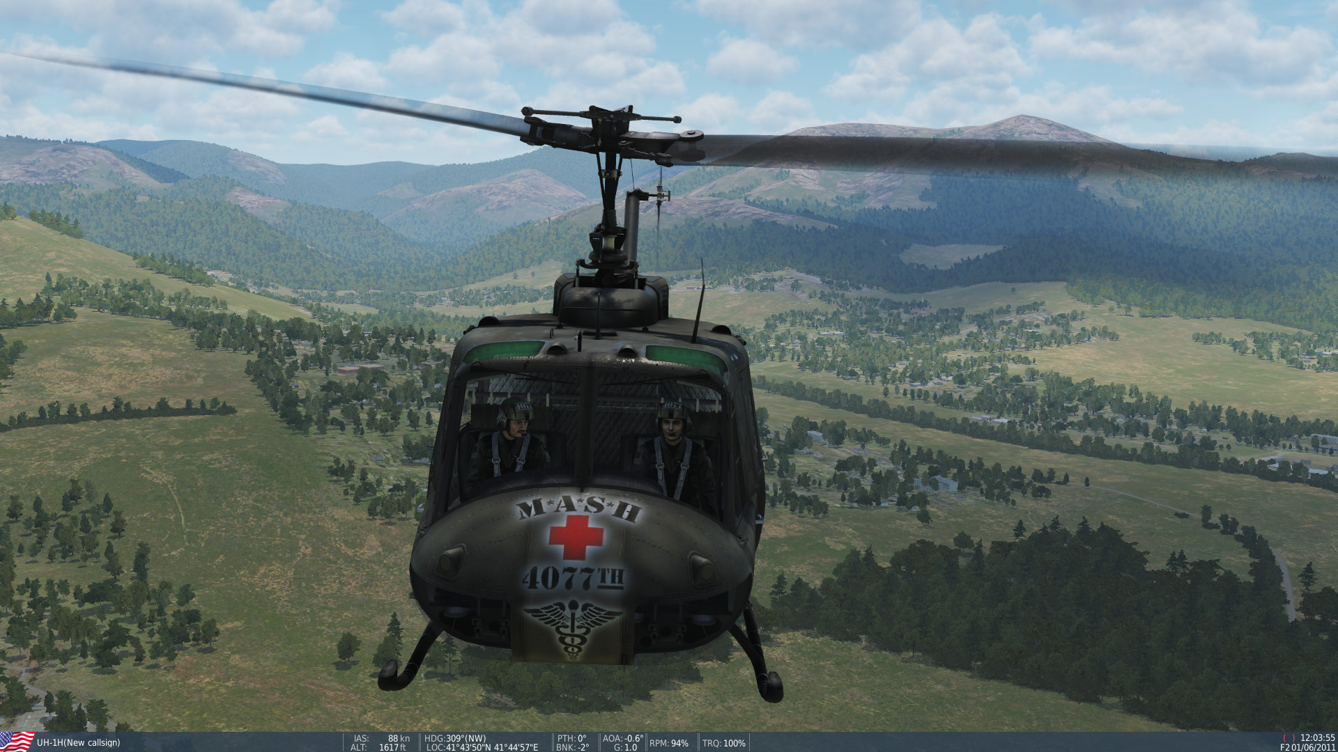 UH-1H " M*A*S*H 4077th" Huey **UPDATED COCKPIT** 7-23-20