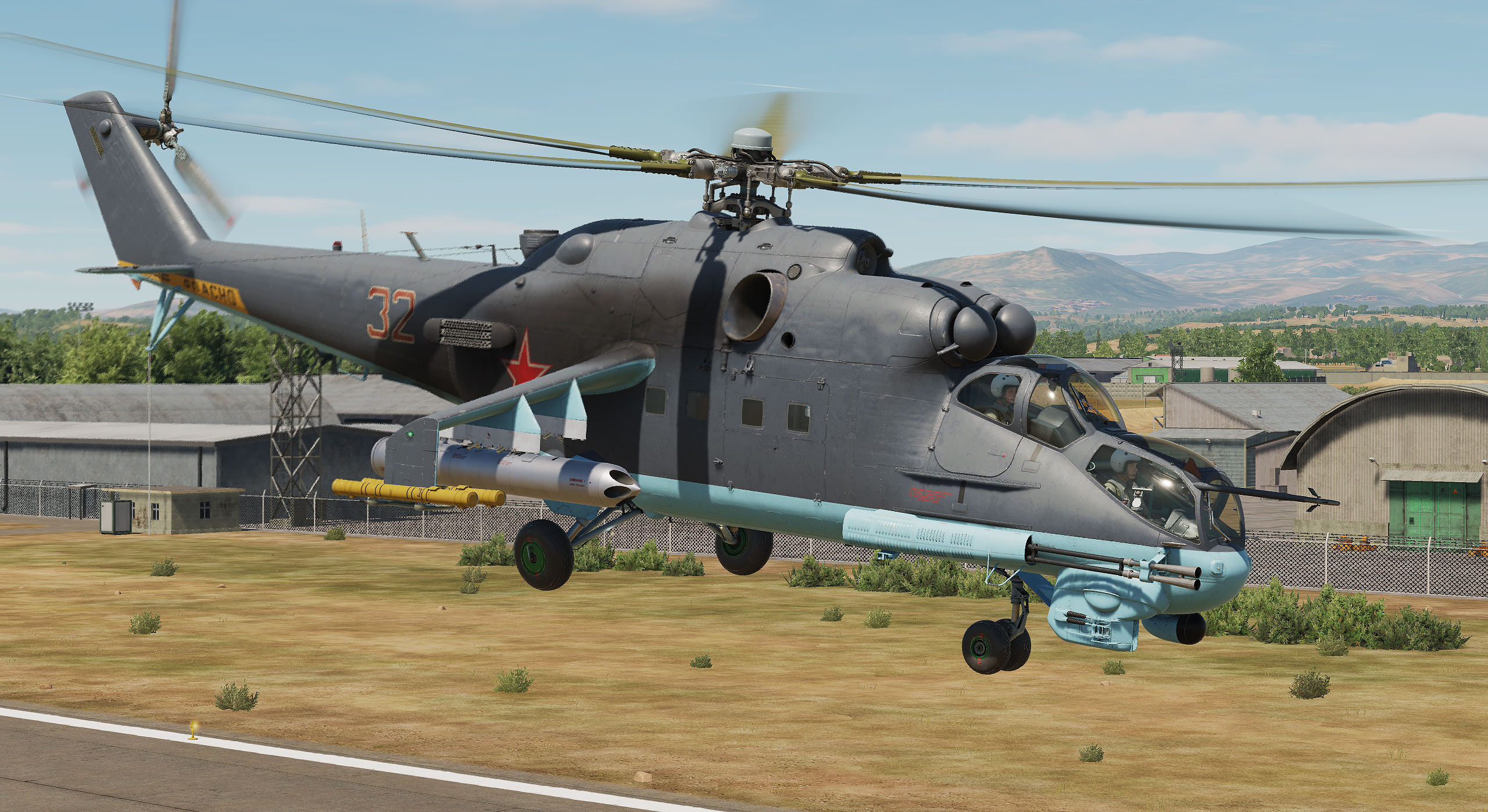 Mi-24P - VVS Frogfoot Scheme (Less Dirt)