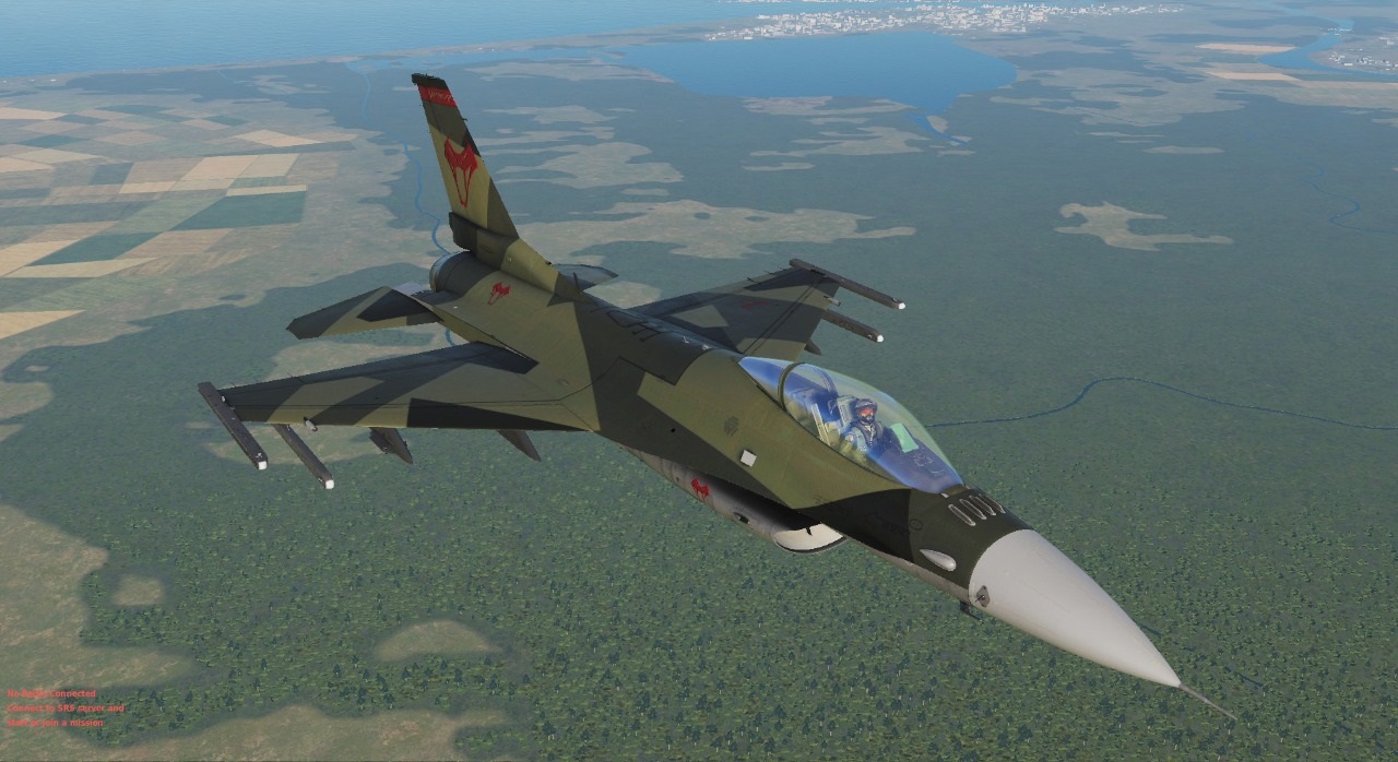 F16 fictional aggressor-style Green