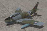 Canadair Sabre F.4 XB632, 71 Sqn. RAF