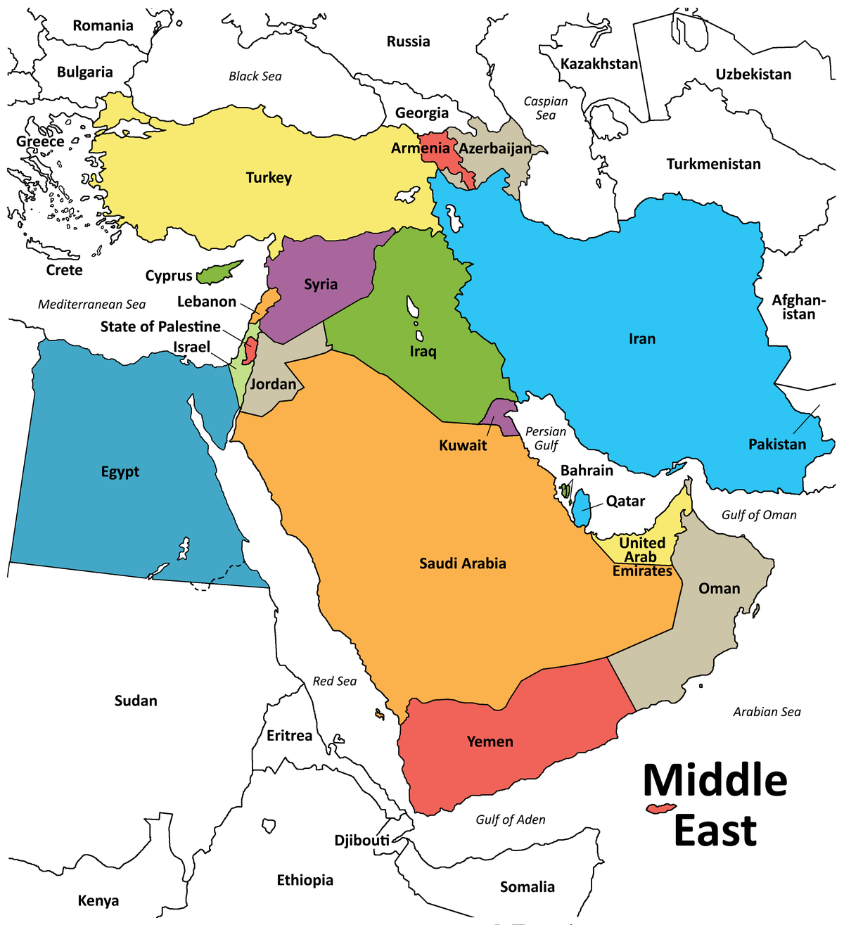 Middle East situation by SABRE (1.0) ALL PLANES 