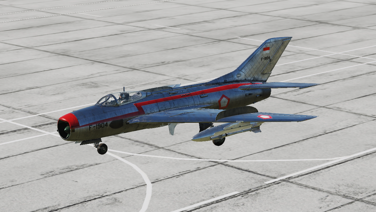 MiG-19P Farmer Indonesian Air Force (AURI) Skin