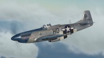 P-51 D 'CRIPES A'MIGHTY 3rd' 487th FS, 352nd FG