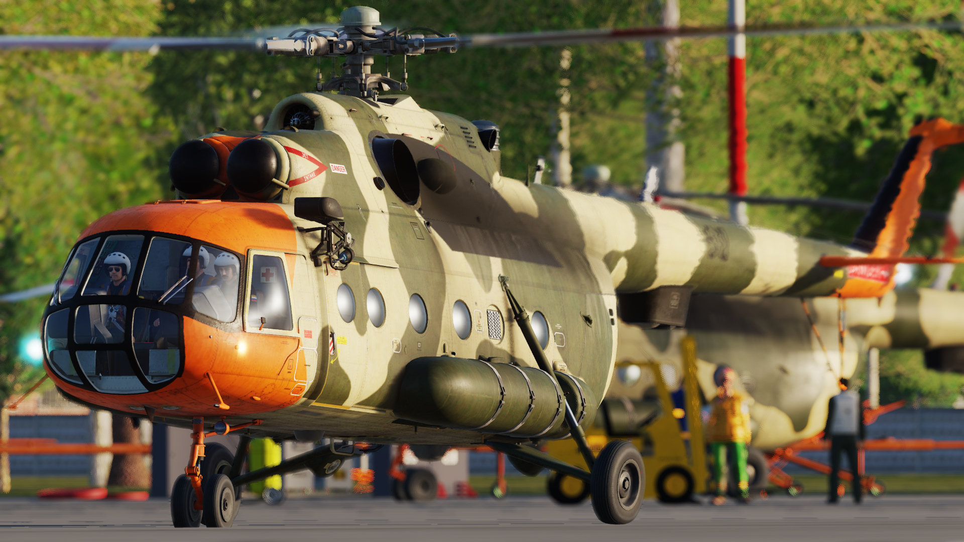 Belgian Seaking SAR style livery for the Mi-8 v0.2