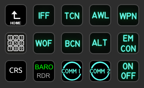 AV-8B Harrier Stream Deck Profile (DCS-BIOS) Rel. 1.0 