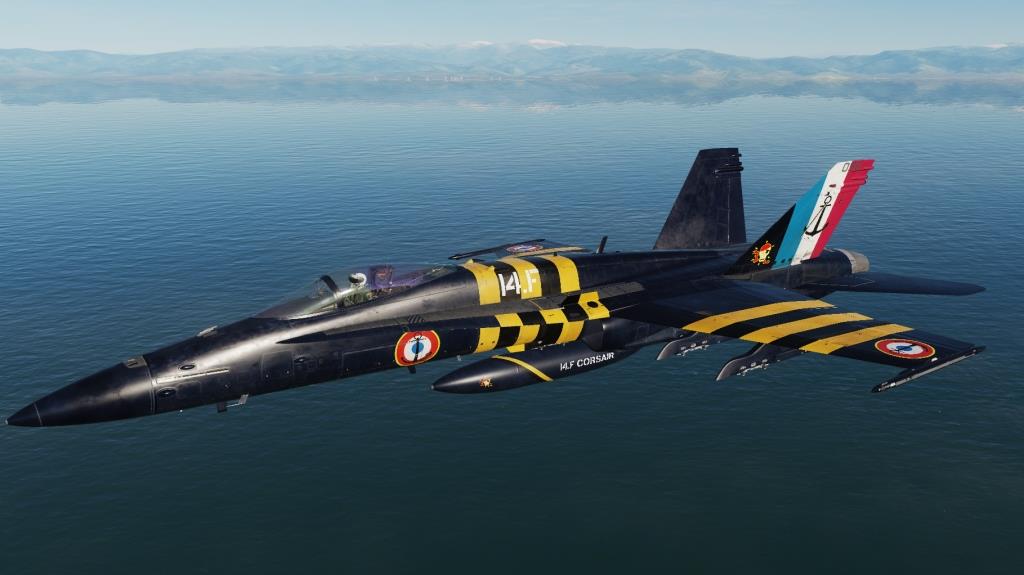 F/A-18C - 14F - OP Mousquetaire