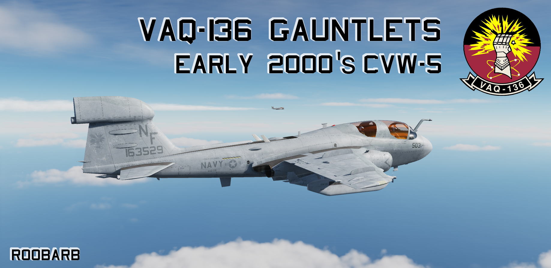 VAQ-136 Gauntlets EA-6B Early 2000s.