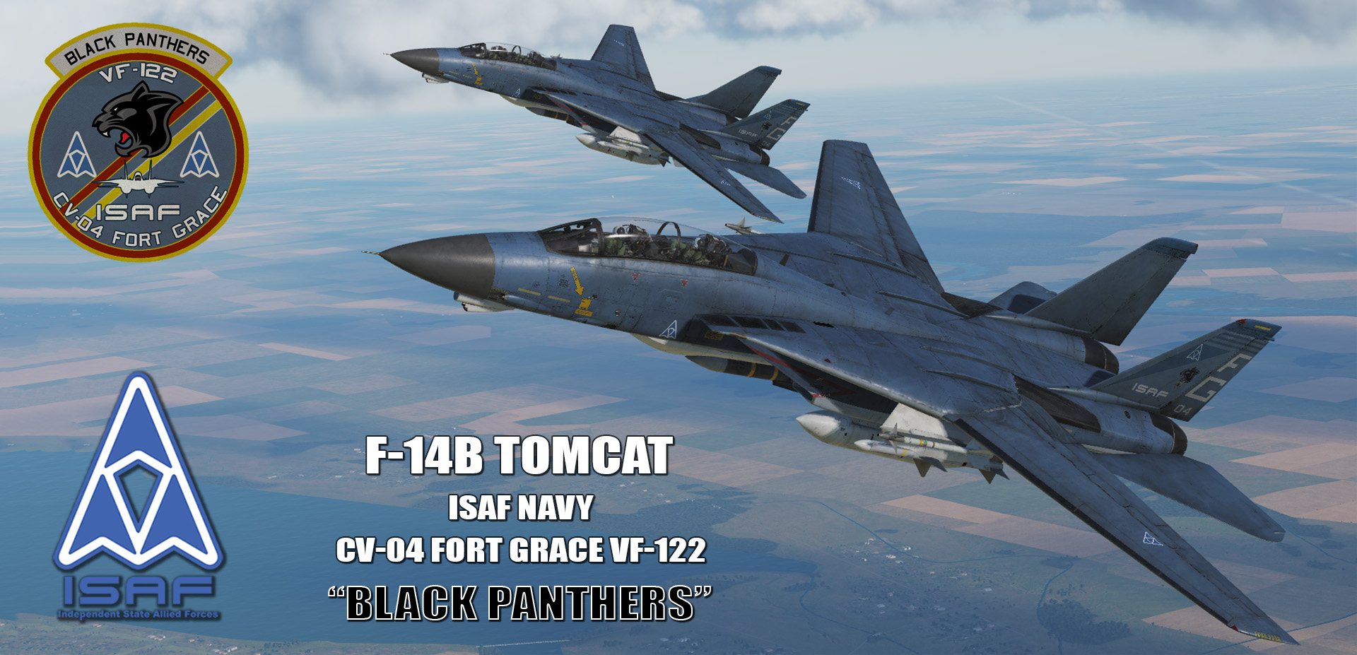 Ace Combat - ISAF Navy VF-122 Black Panthers