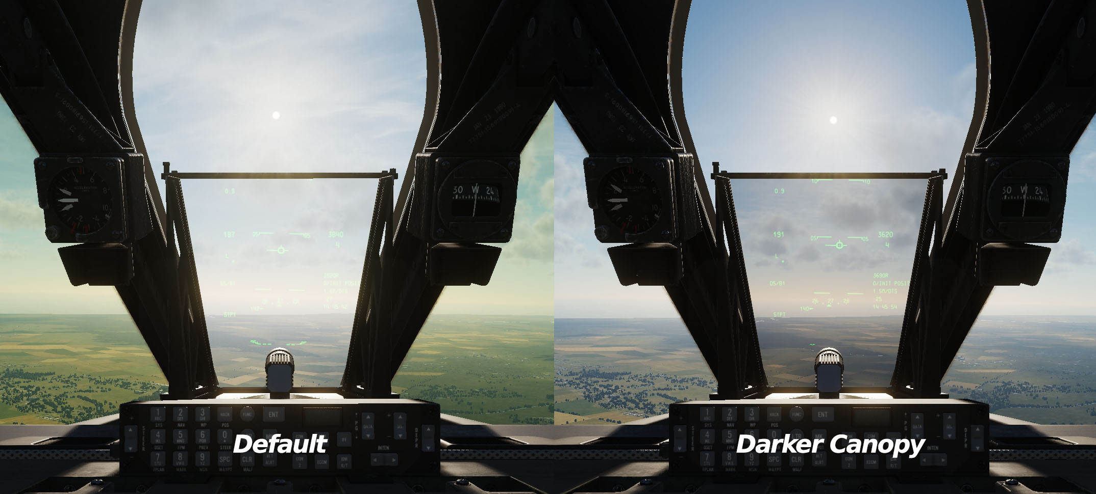 A10C II HUD Fix and No Cockpit Reflection.