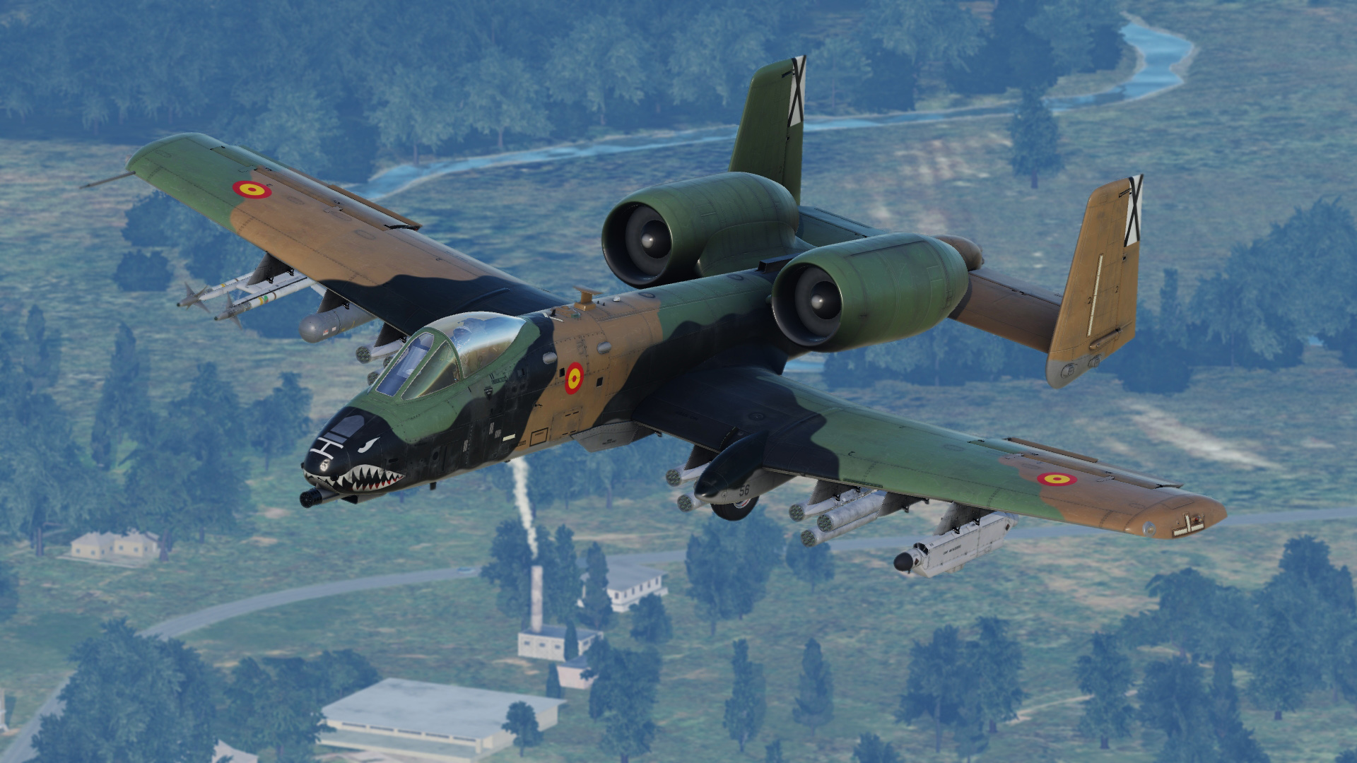 SPAIN FICTIONAL CAMO  A-10C II Tank Killer 