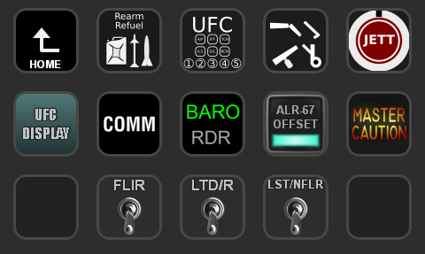 FA/18-C  Stream Deck Profile (DCS-INTERFACE) Rel. 1.0 