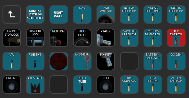 MiG-21bis Stream Deck XL profile and 5x3