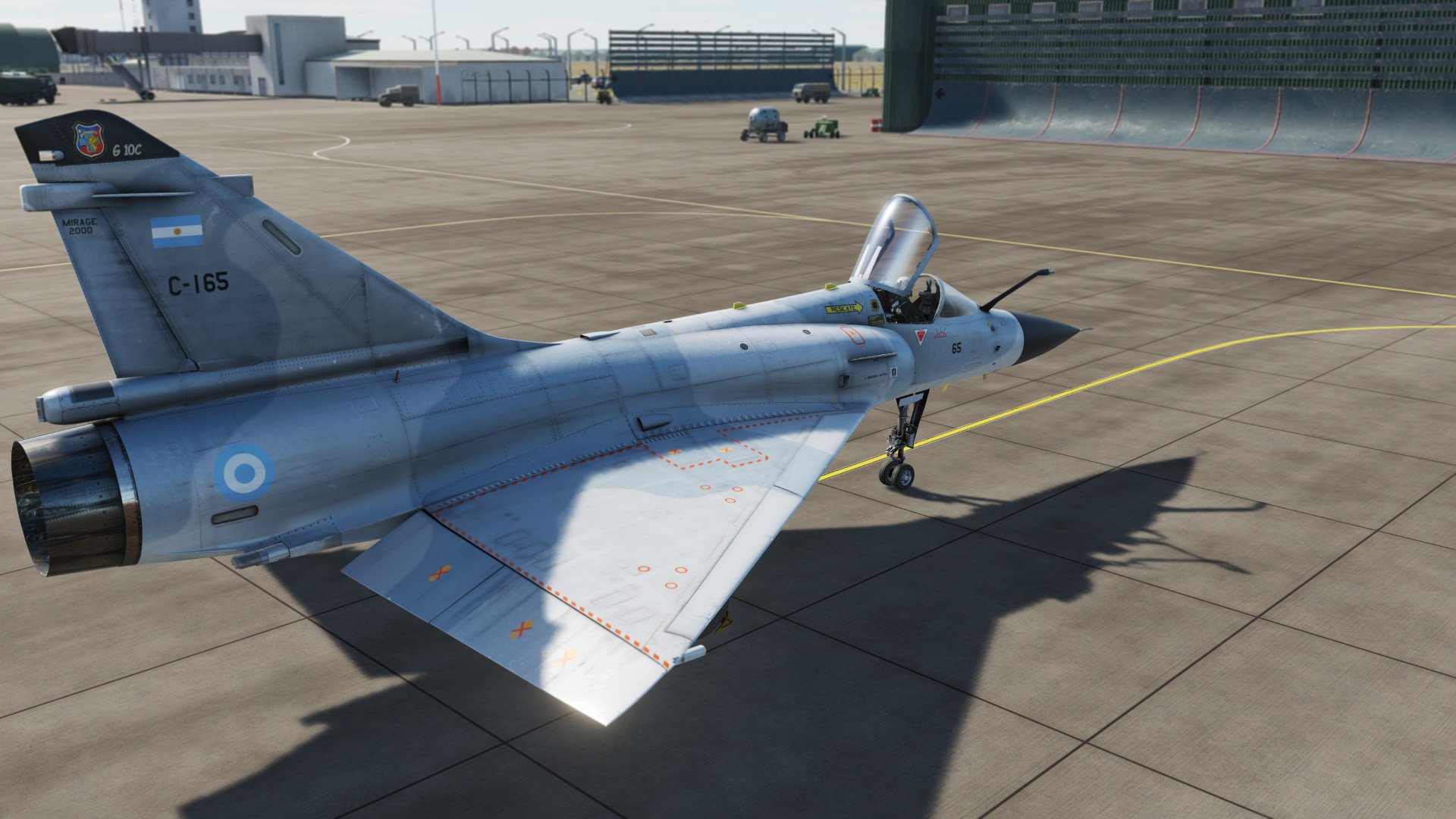 Fuerza Aérea Argentina - Fictional  - standard scheme with Argentinian markings