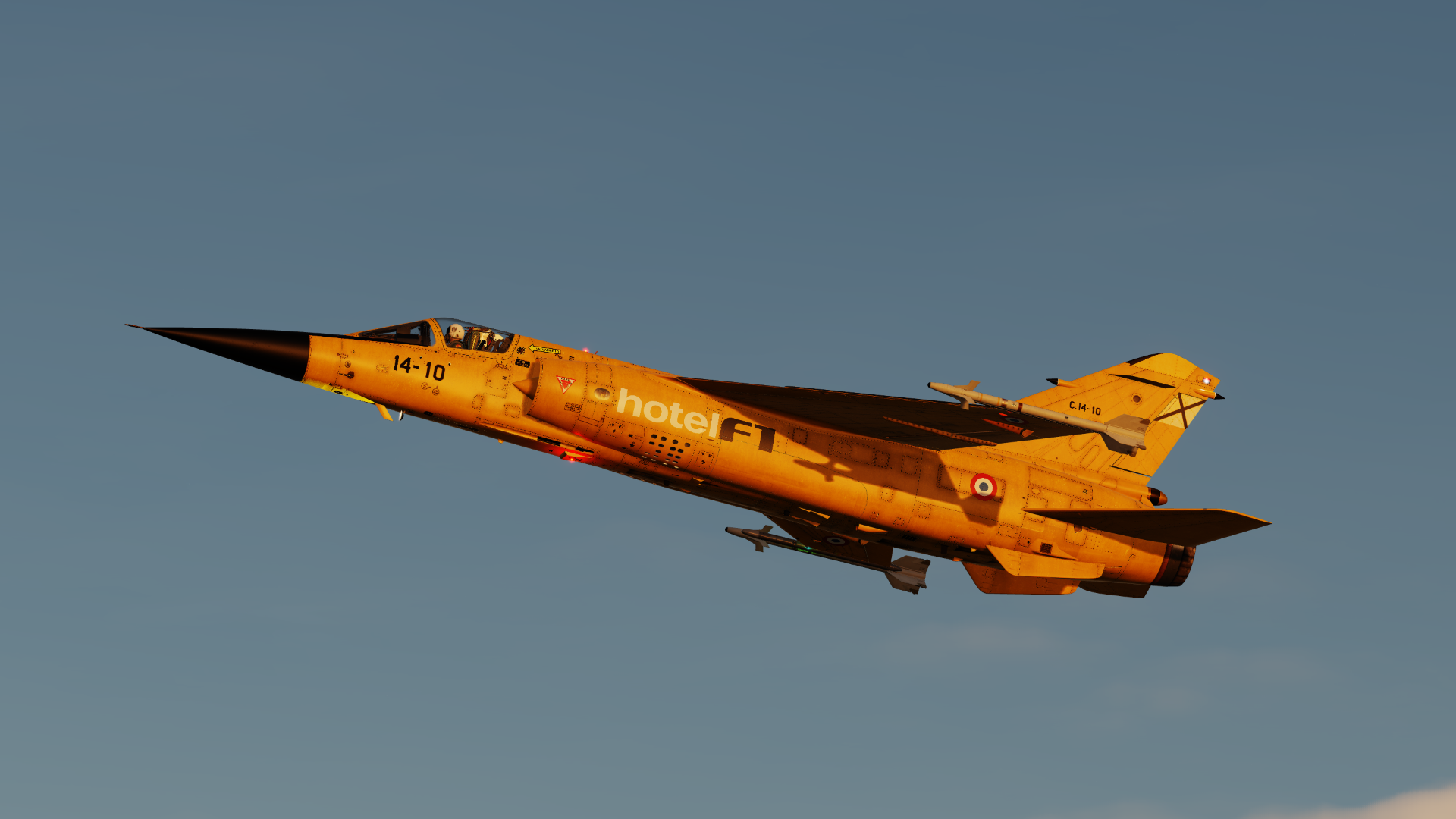 Hotel F1 livery for Mirage F1