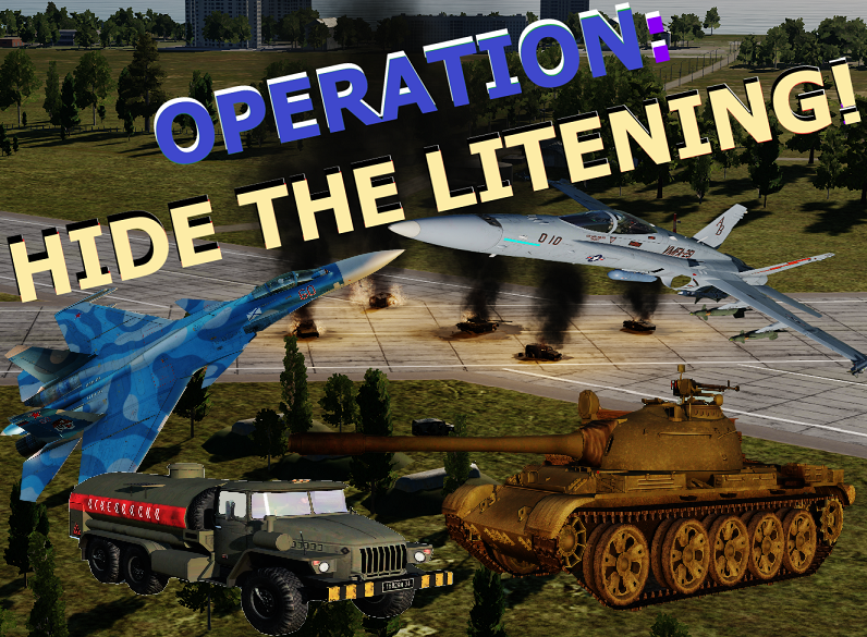 OPERATION: HIDE THE LITENING!  (Shore Start)