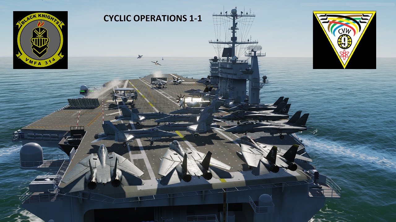 A2G Training USS Stennis Cyclic Operations 
