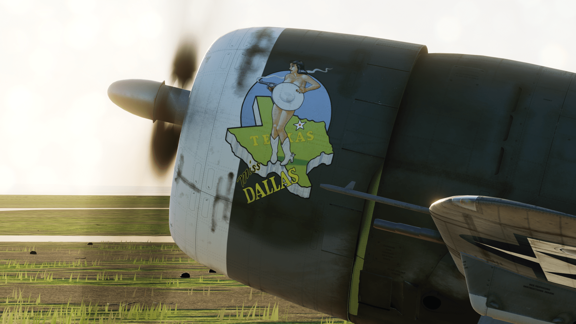 334th FS Miss Dallas (QP-K  42-7876)