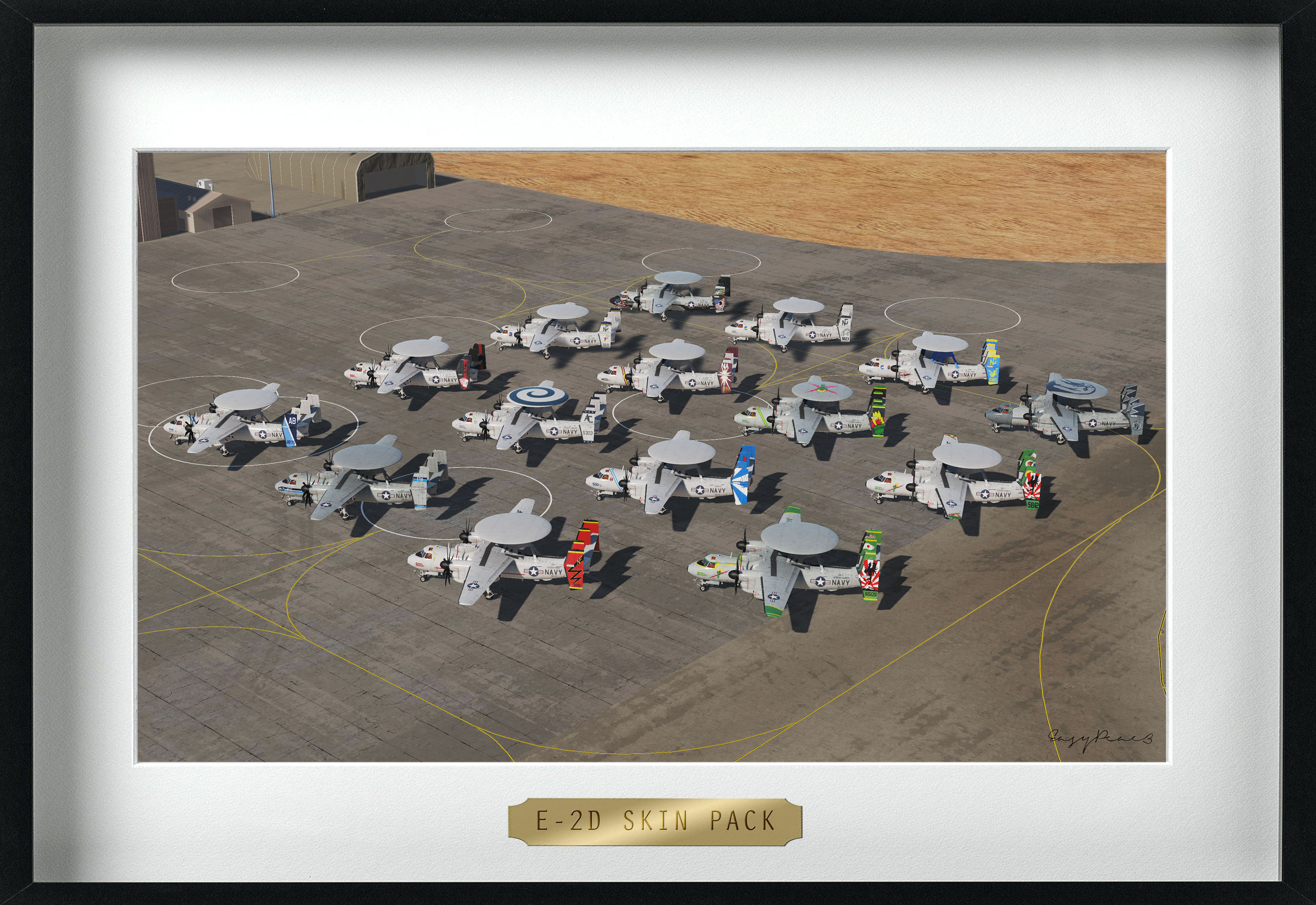 E-2D weathered skin pack & PSD