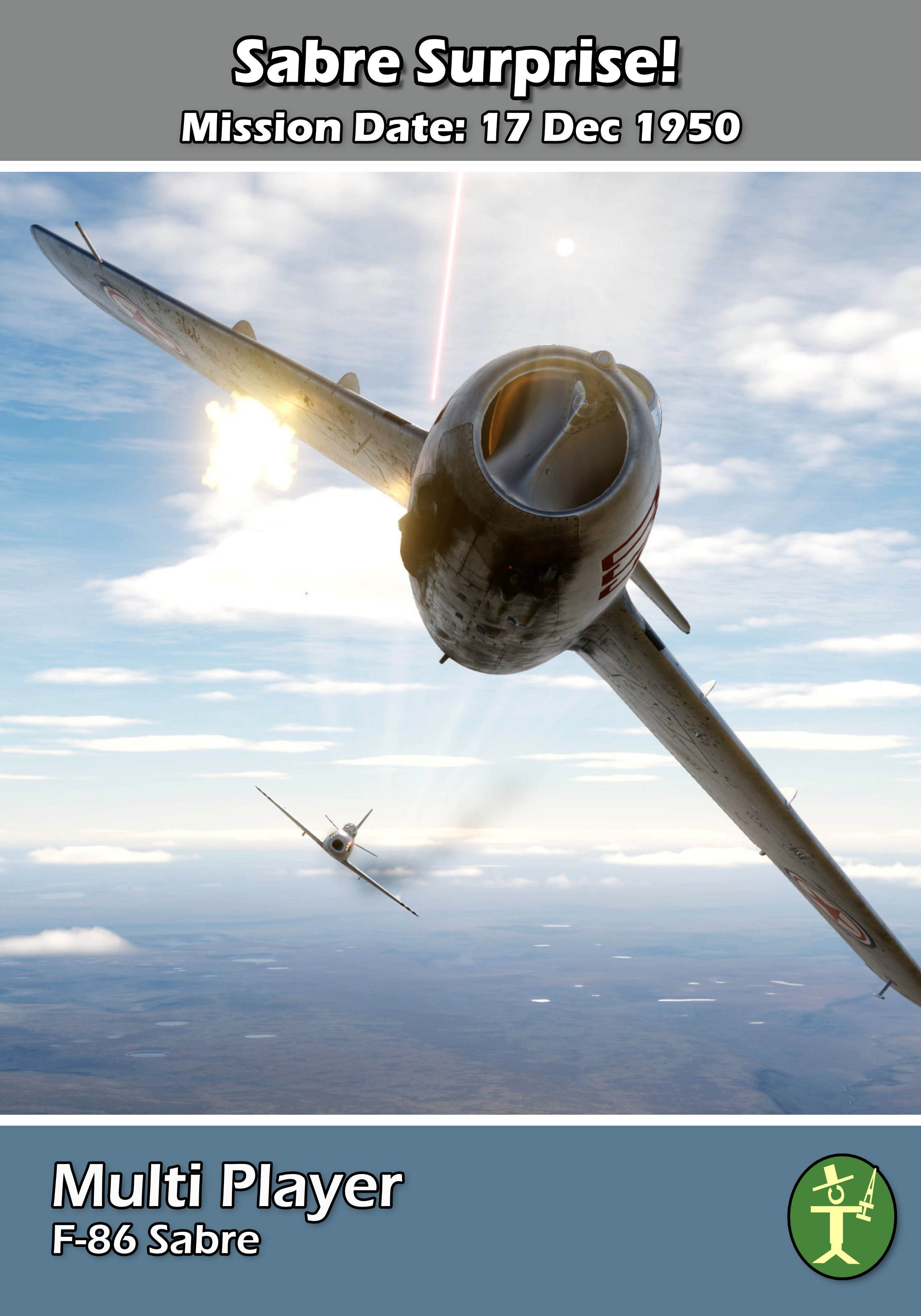 F-86 Sabre Single / Multiplayer Mission - Korean War: Sabre Surprise