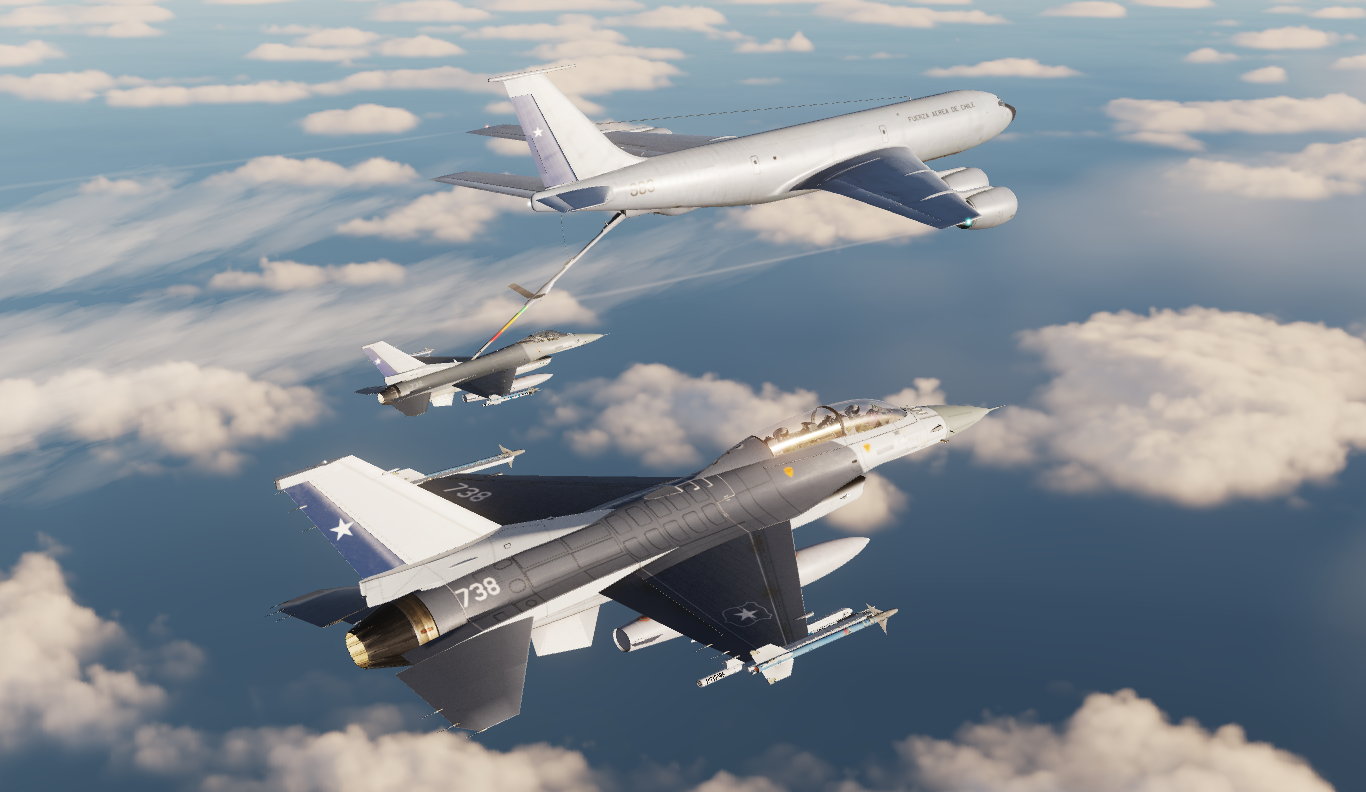 FACH Chile [F-16D-BLK52 (No Spine)]