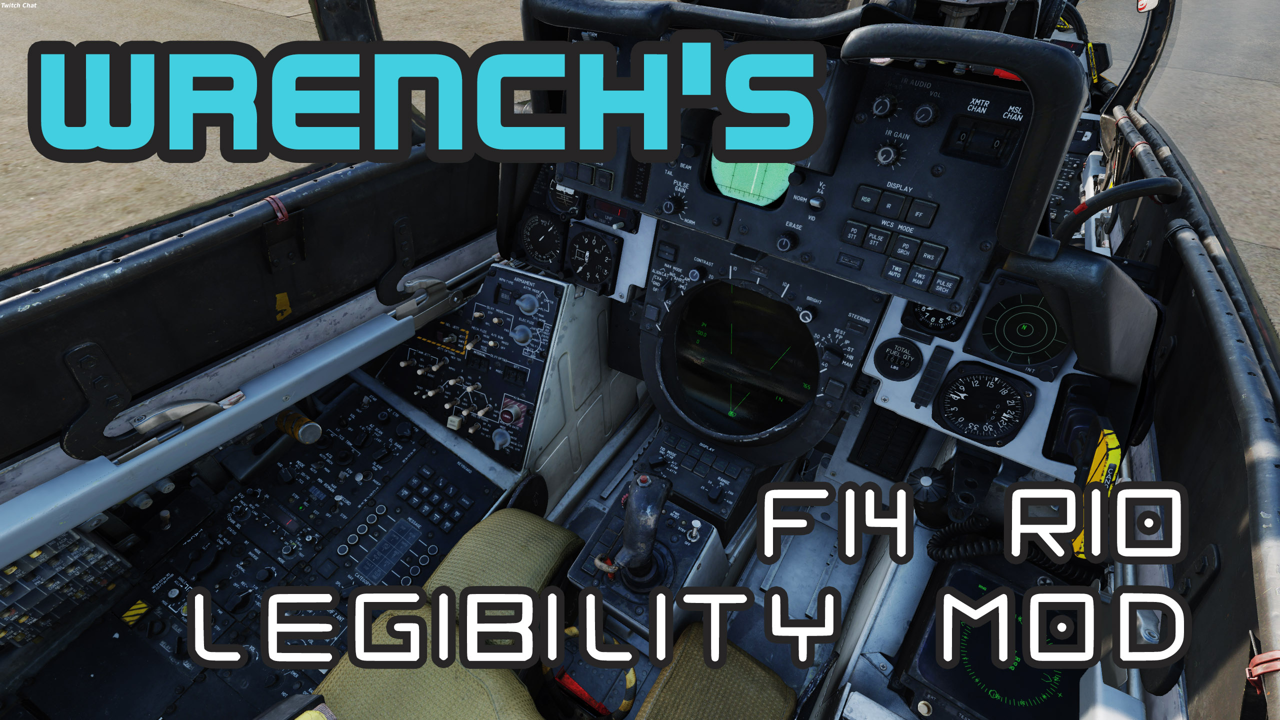 F-14 Wrench's Legible RIO Cockpit Mod - IC pass