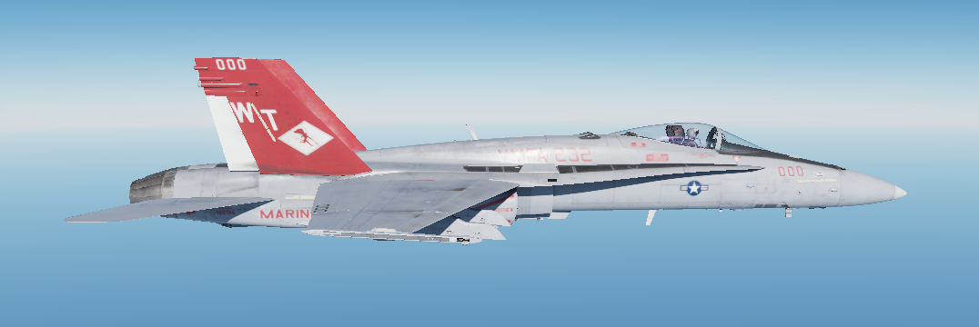 VMFA-232 High Visibility Tail Fix