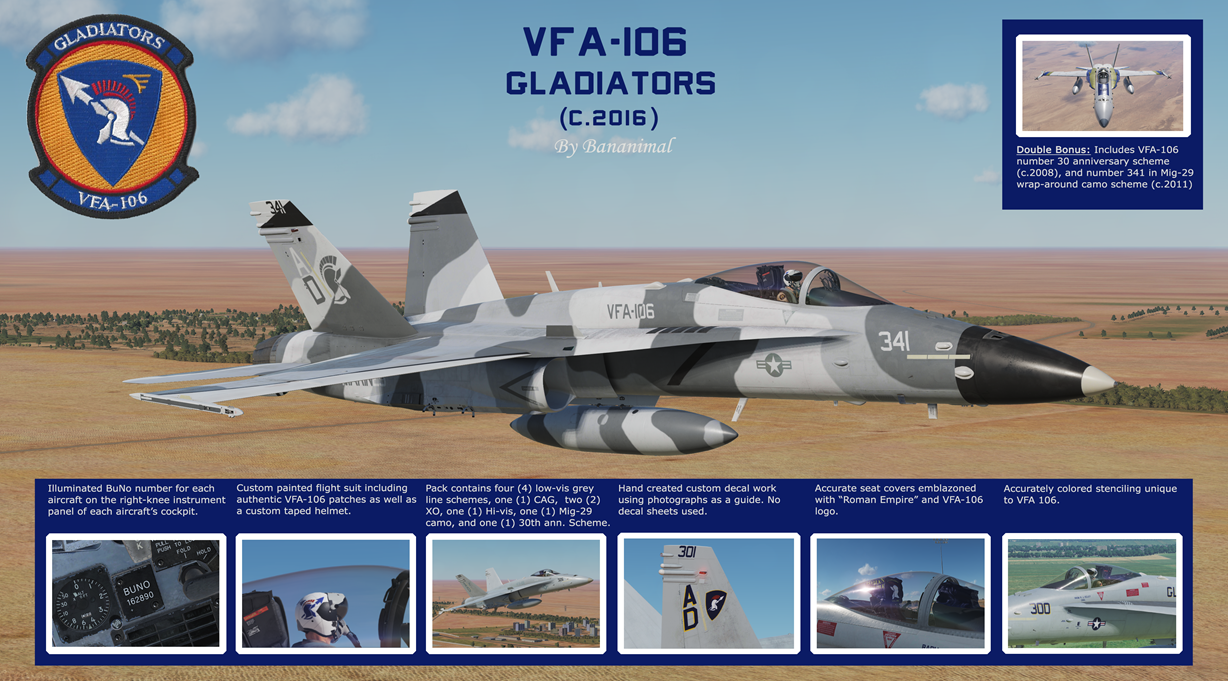 VFA-106 "Gladiators" (c.2016)