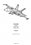 F/A-18C Printable A5 Normal Checklist based on the NATOPS document v1.2